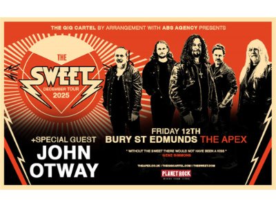 The Sweet with special guest John Otway