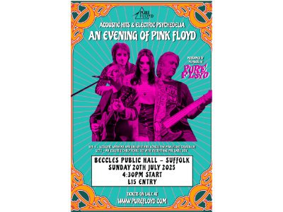 An evening of Pink Floyd acoustic hits and electric psychedelia