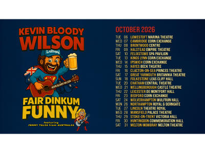 Kevin Bloody Wilson: Fair Dinkum Funny (16+) 2026