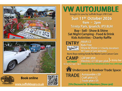 2026 October VW Autojumble