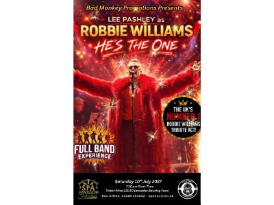 Lee Pashley as Robbie Wiliams - 'He's The One'