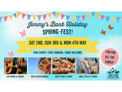 Jimmy’s Bank Holiday – Spring Fest!