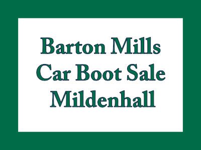Beck Row & Barton Mills Car Boot Sale