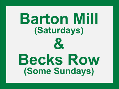 Barton Mills & Becks Row Car Boot Sale – 25th / 26th April 2026