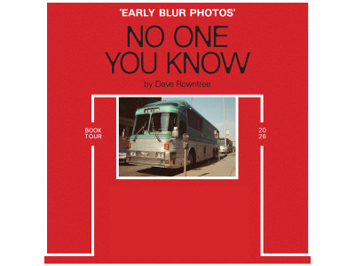 DAVE ROWNTREE - NO ONE YOU KNOW BOOK TOUR