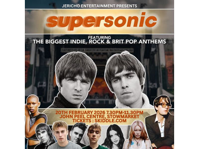 SUPERSONIC - INDIE ROCK & BRIT POP ANTHEMS
