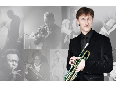 PAUL HIGGS WITH HIS SHOW SHADES OF MILES – CENTENARY